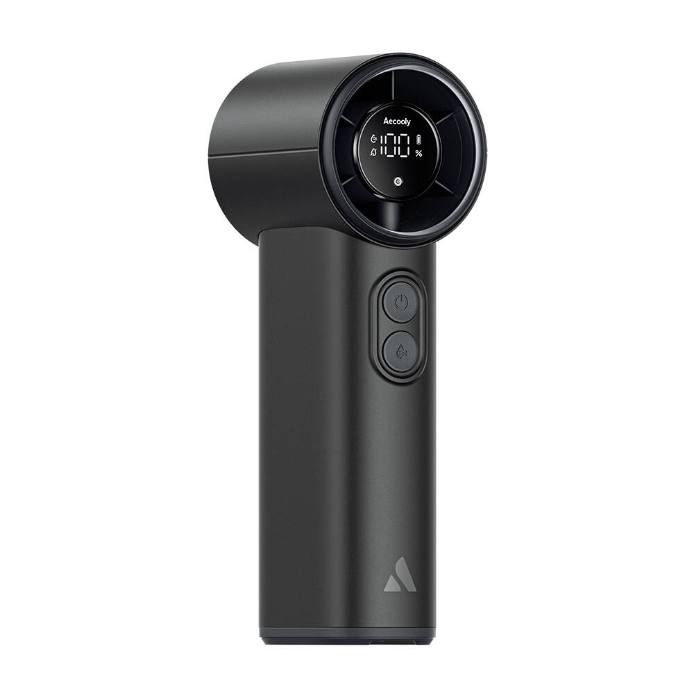 Aecooly PM02 Dijital LED Göstergeli Mist Chill Özellikli 5 Kademeli Portatif Soğutucu El Fanı - 25