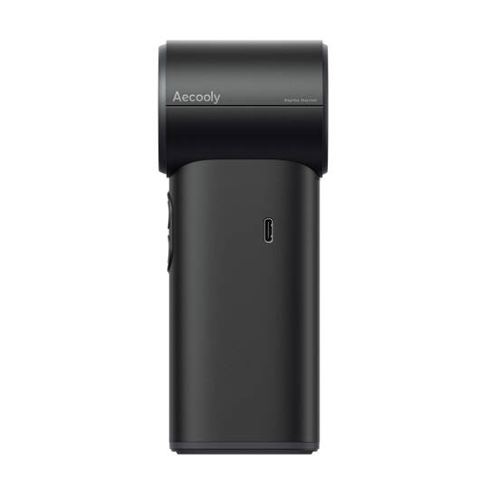 Aecooly PM02 Dijital LED Göstergeli Mist Chill Özellikli 5 Kademeli Portatif Soğutucu El Fanı - 30
