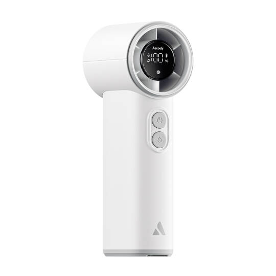 Aecooly PM02 Dijital LED Göstergeli Mist Chill Özellikli 5 Kademeli Portatif Soğutucu El Fanı - 13