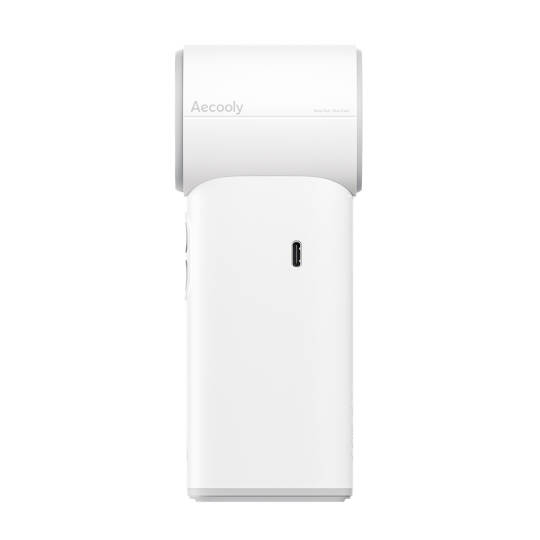 Aecooly PM02 Dijital LED Göstergeli Mist Chill Özellikli 5 Kademeli Portatif Soğutucu El Fanı - 15