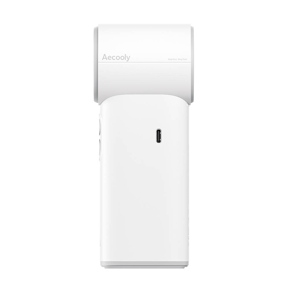 Aecooly PM02 Dijital LED Göstergeli Mist Chill Özellikli 5 Kademeli Portatif Soğutucu El Fanı - 15