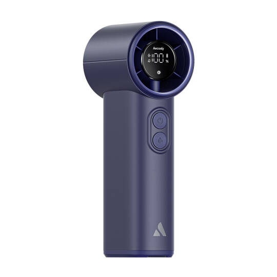 Aecooly PM02 Dijital LED Göstergeli Mist Chill Özellikli 5 Kademeli Portatif Soğutucu El Fanı