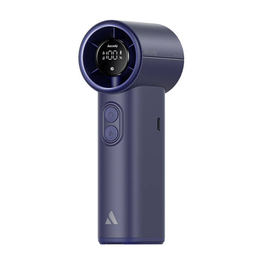 Aecooly PM02 Dijital LED Göstergeli Mist Chill Özellikli 5 Kademeli Portatif Soğutucu El Fanı - 3