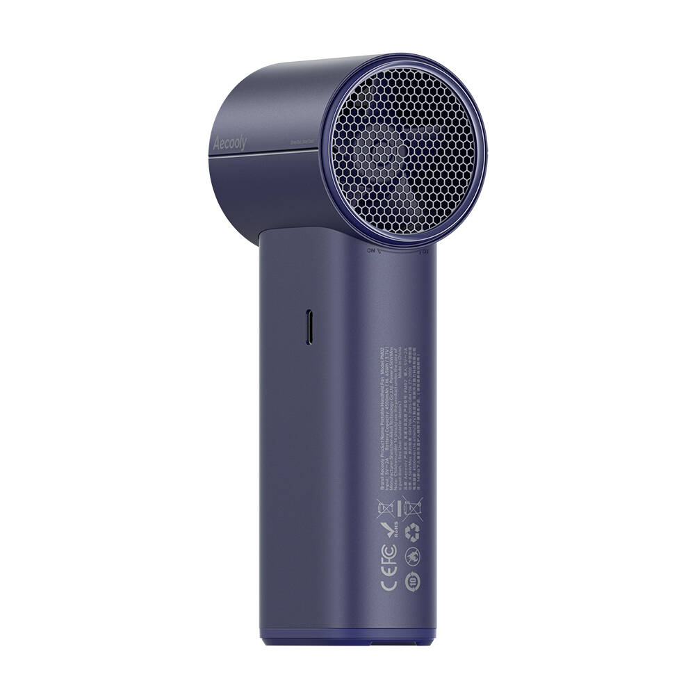 Aecooly PM02 Dijital LED Göstergeli Mist Chill Özellikli 5 Kademeli Portatif Soğutucu El Fanı - 9