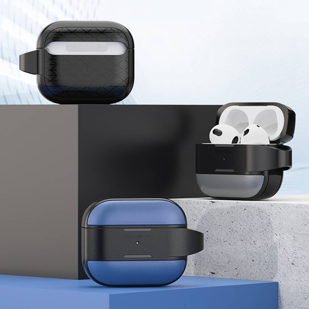 Apple AirPods 3. Nesil Kılıf M-Safe Şarj Özellikli Mutural Meiwo Serisi Kapak - 6