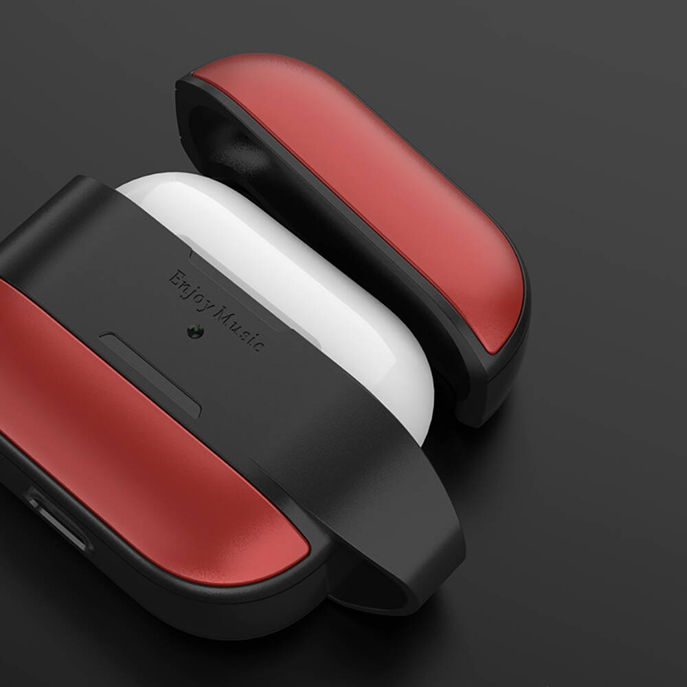 Apple AirPods 3. Nesil Kılıf M-Safe Şarj Özellikli Mutural Meiwo Serisi Kapak - 8