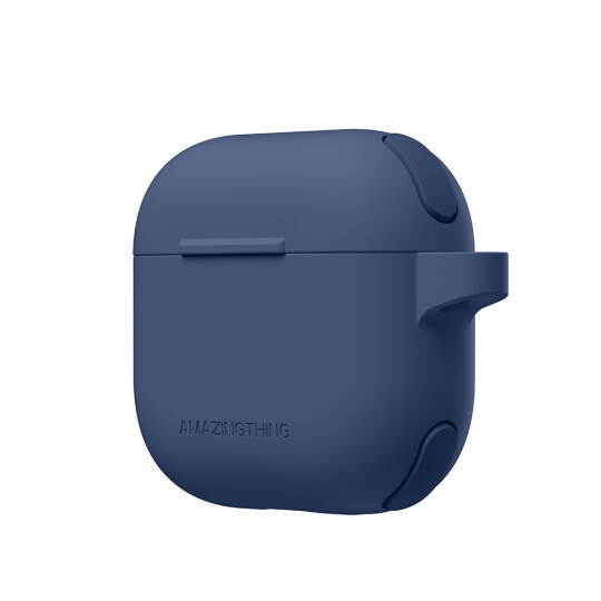 Apple Airpods 4 Amazingthing Airbag Köşe Tasarımlı Omni Serisi Silikon Kapak - 9