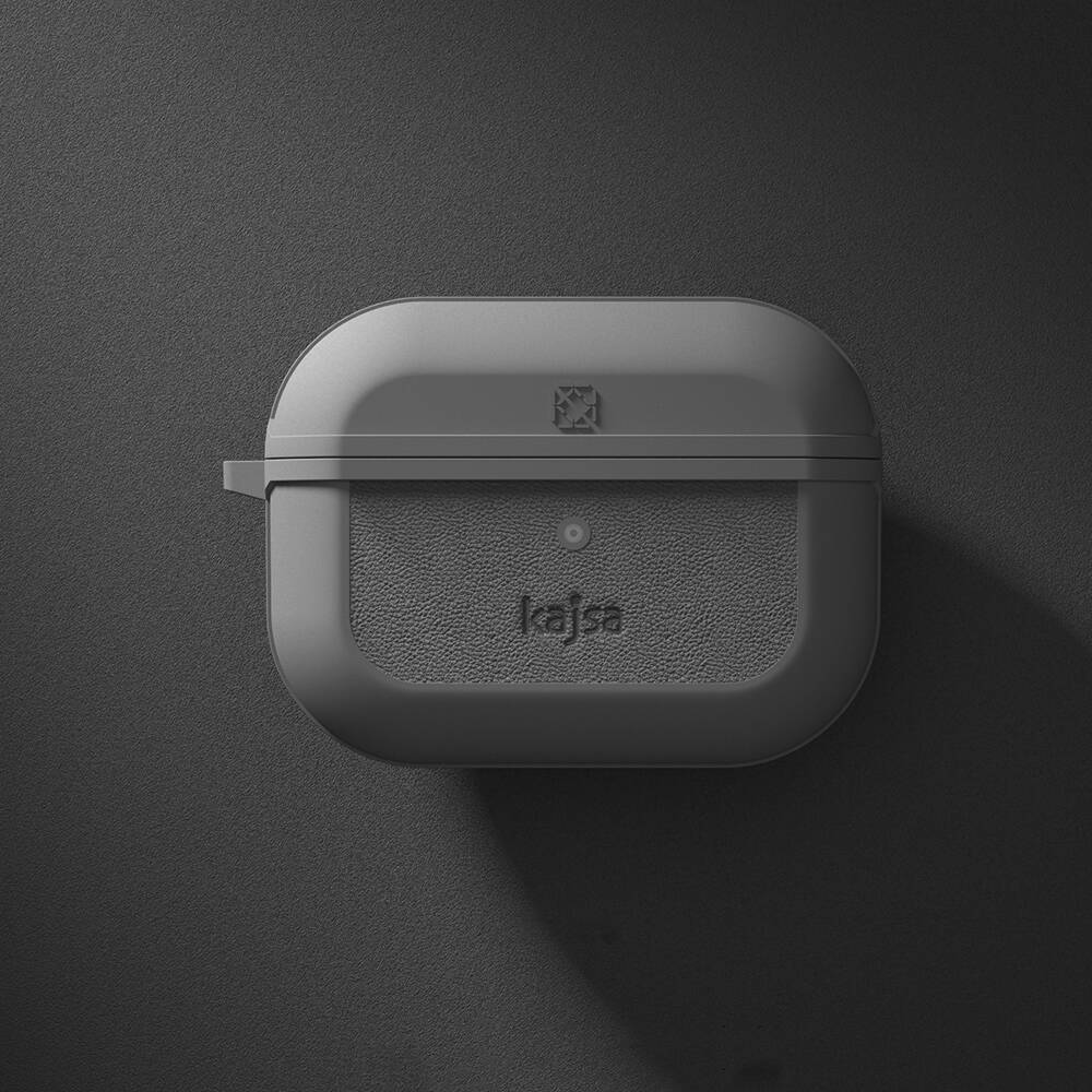 Apple Airpods Pro 2 Kılıf Kajsa Luxe Collection Kablosuz Şarj Uyumlu Kılıf - 3