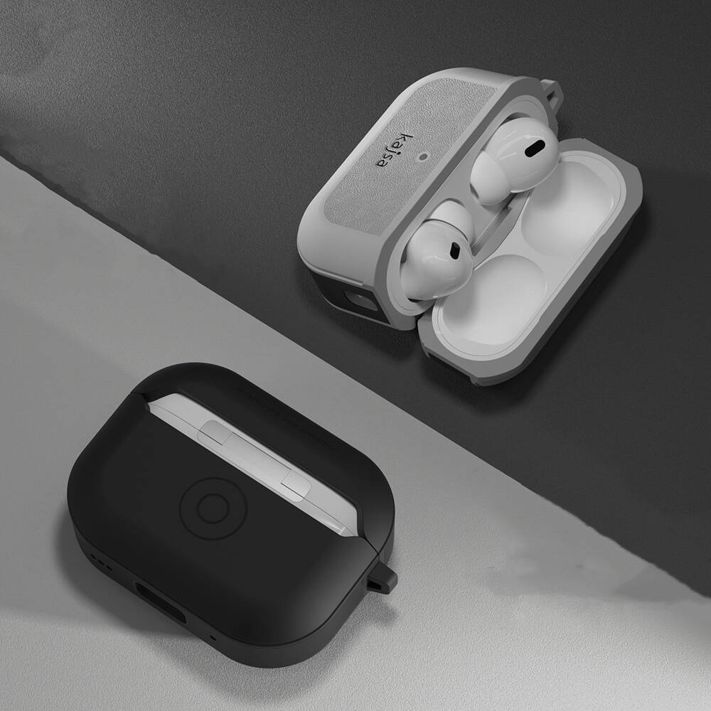 Apple Airpods Pro 2 Kılıf Kajsa Luxe Collection Kablosuz Şarj Uyumlu Kılıf - 7