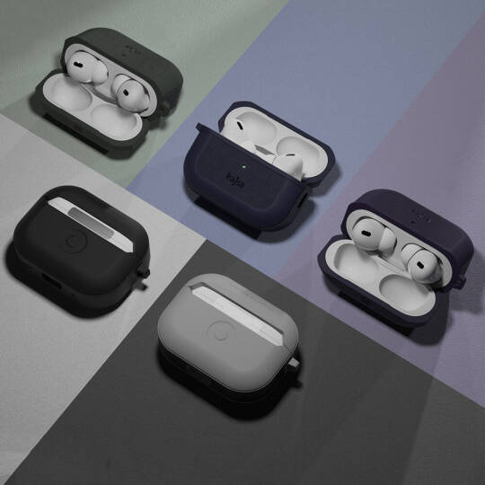 Apple Airpods Pro 2 Kılıf Kajsa Luxe Collection Kablosuz Şarj Uyumlu Kılıf - 9