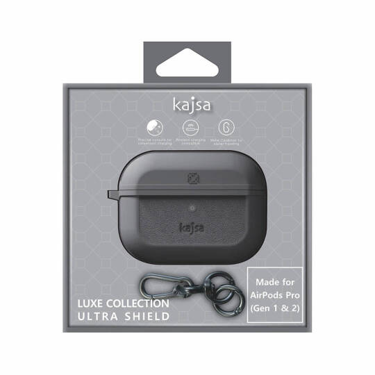 Apple Airpods Pro 2 Kılıf Kajsa Luxe Collection Kablosuz Şarj Uyumlu Kılıf - 10