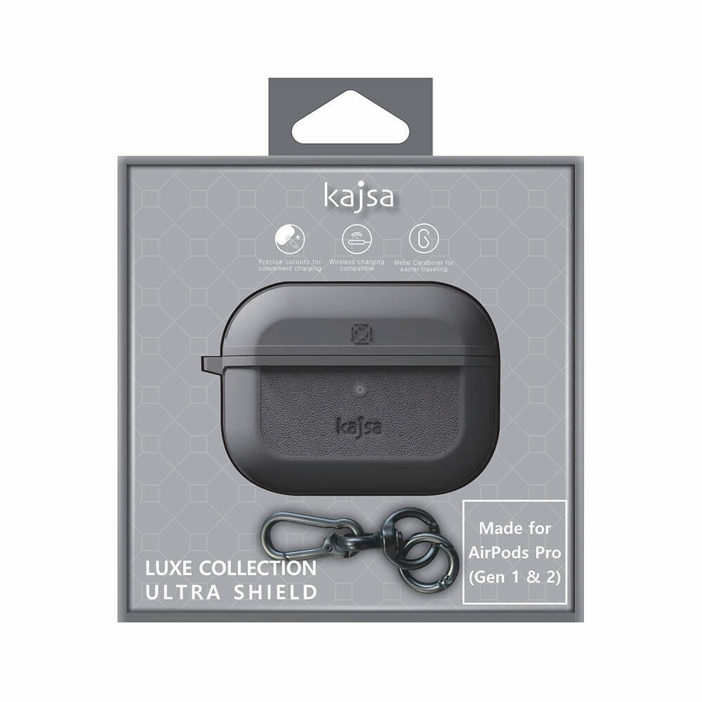 Apple Airpods Pro 2 Kılıf Kajsa Luxe Collection Kablosuz Şarj Uyumlu Kılıf - 10