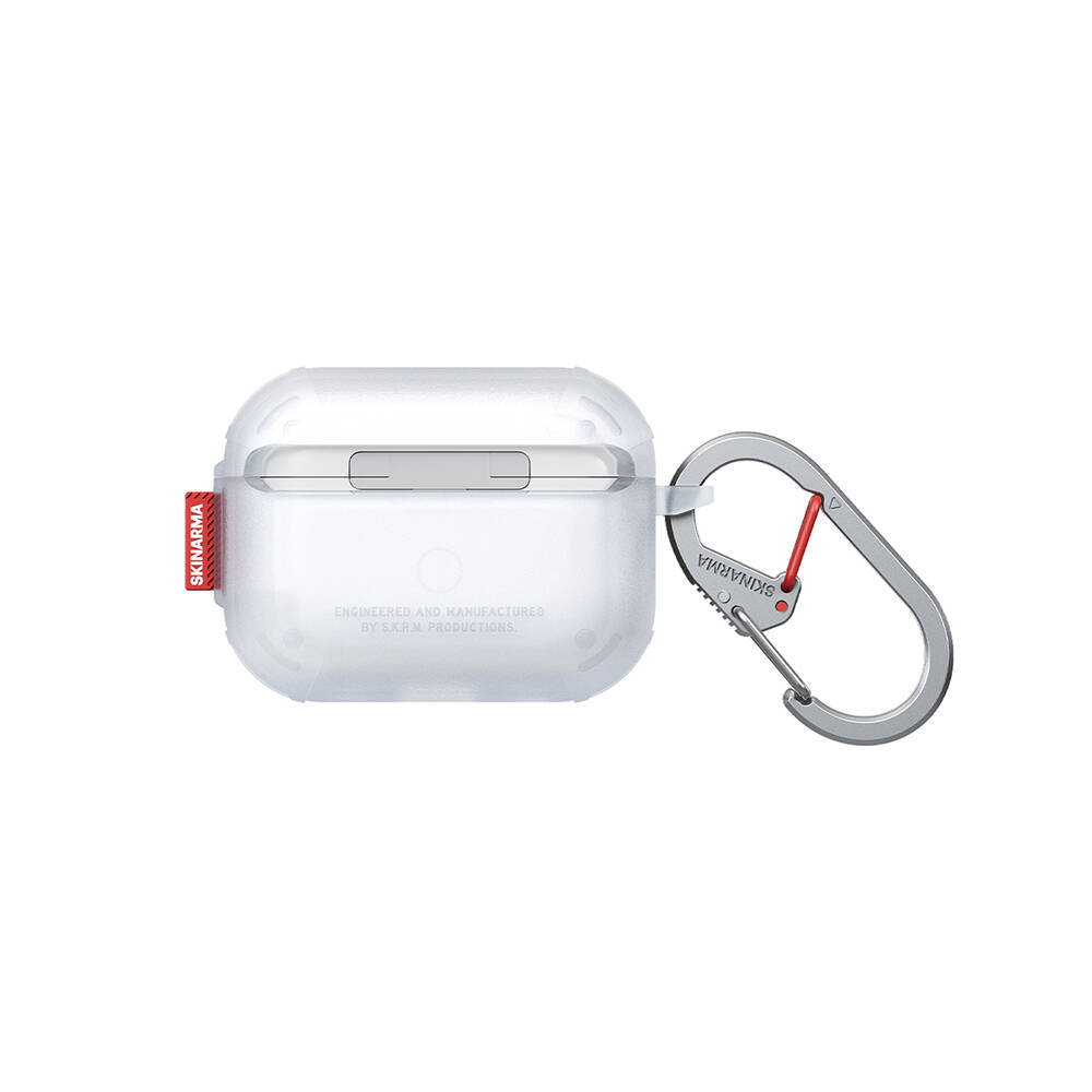 Apple Airpods Pro 3 Kılıf Airbagli Yivli Köşe Kilit Tasarımlı 360 Derece Koruma Skinarma Mecha LE Kılıf - 19