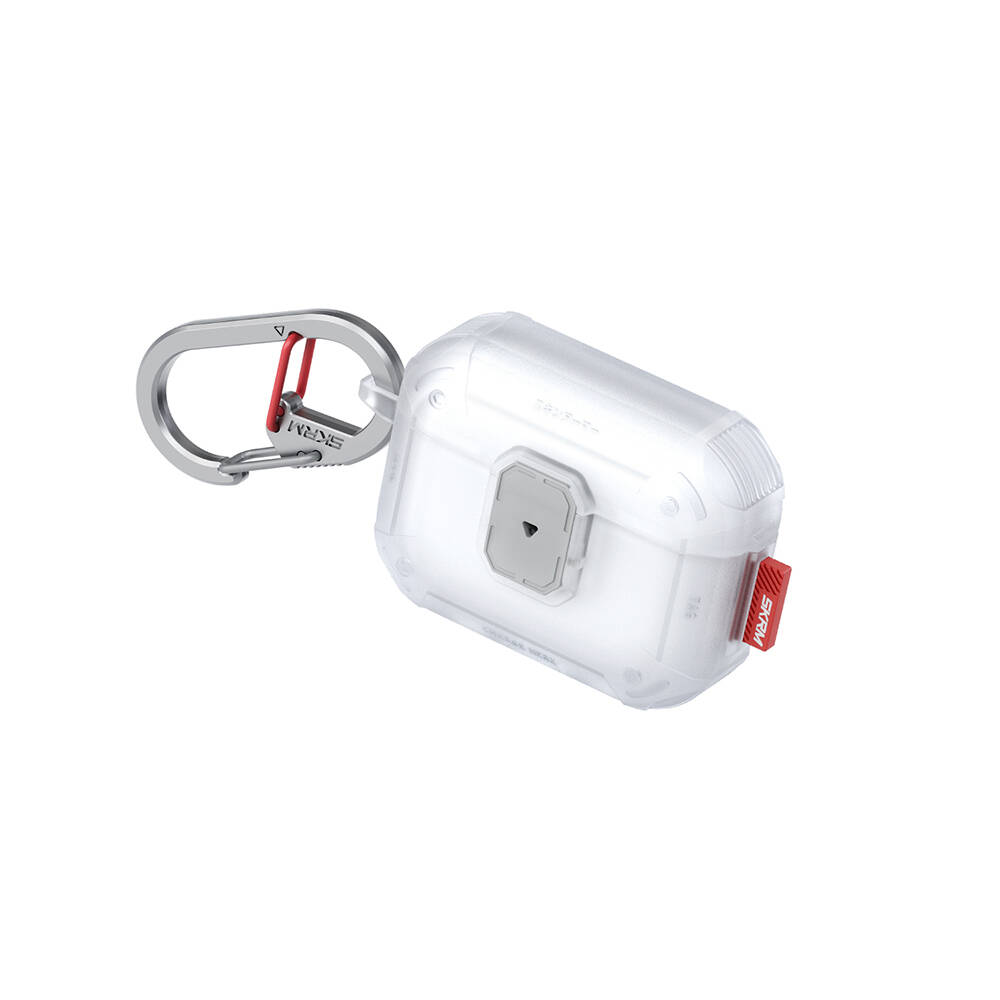Apple Airpods Pro 3 Kılıf Airbagli Yivli Köşe Kilit Tasarımlı 360 Derece Koruma Skinarma Mecha LE Kılıf - 5