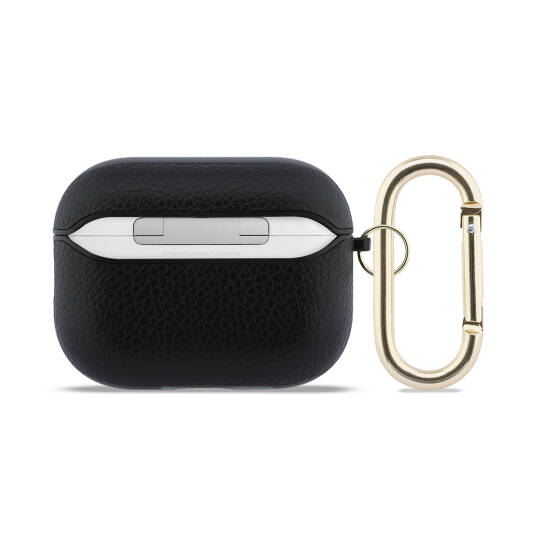 Apple Airpods Pro 3 Kılıf Guess Orjinal Lisanslı Anahtarlıklı PU Deri Kapak - 2