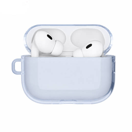 Apple AirPods Pro 3 Kılıf M-Safe Şarj Özellikli Mutural Ice Colour Serisi Silikon Kapak - 31