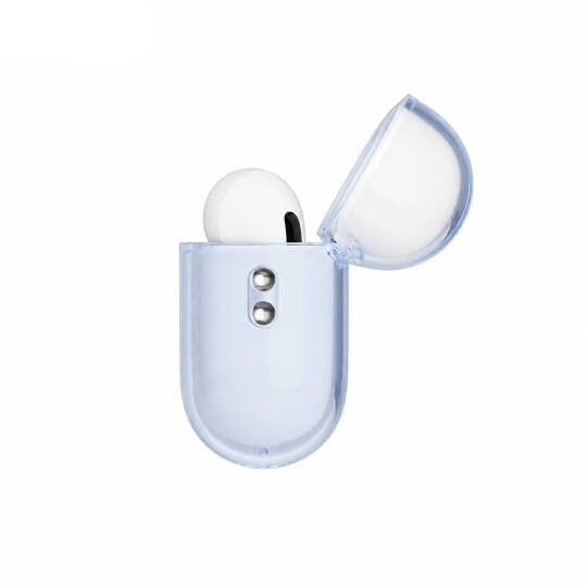 Apple AirPods Pro 3 Kılıf M-Safe Şarj Özellikli Mutural Ice Colour Serisi Silikon Kapak - 33