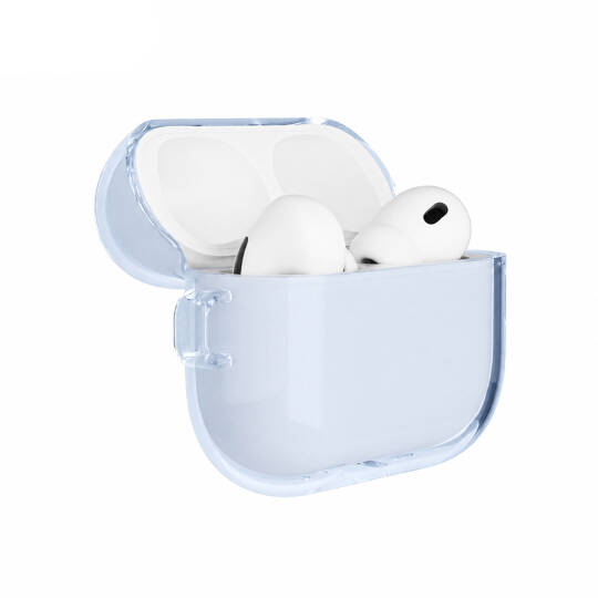 Apple AirPods Pro 3 Kılıf M-Safe Şarj Özellikli Mutural Ice Colour Serisi Silikon Kapak - 36