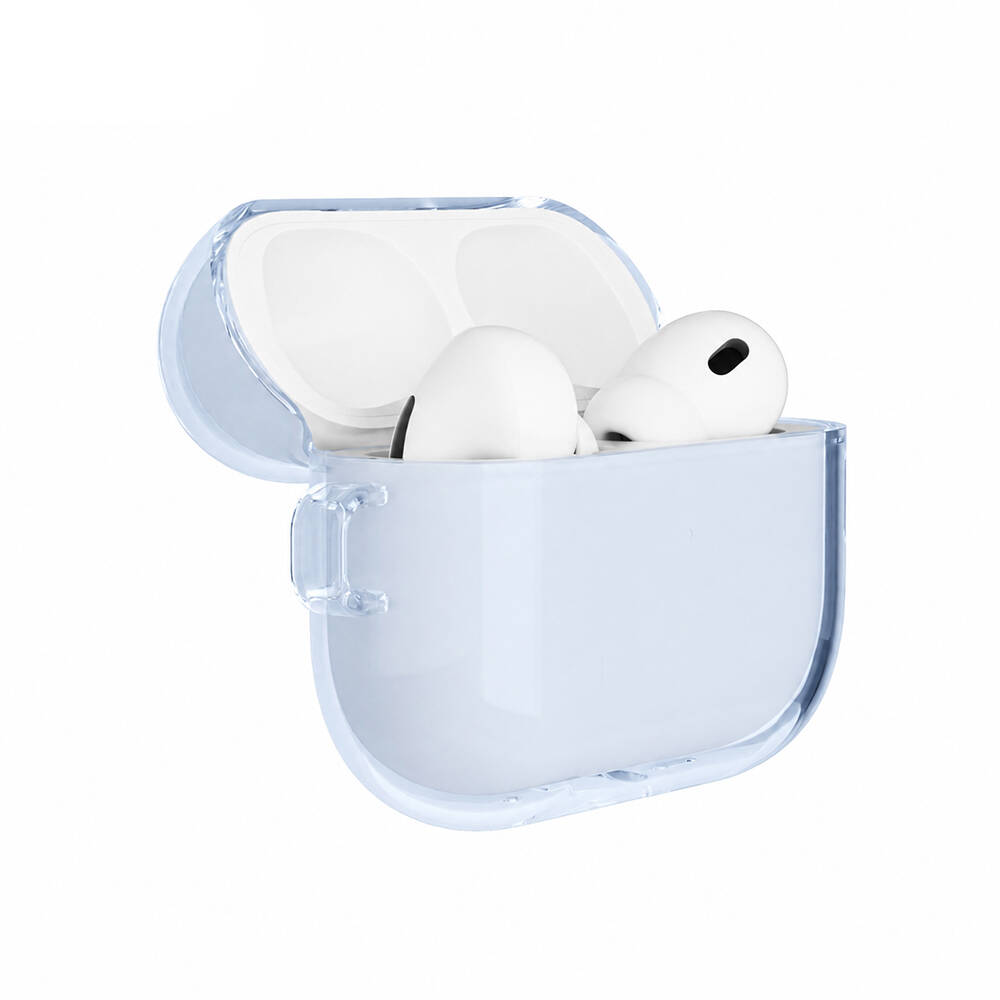 Apple AirPods Pro 3 Kılıf M-Safe Şarj Özellikli Mutural Ice Colour Serisi Silikon Kapak - 36