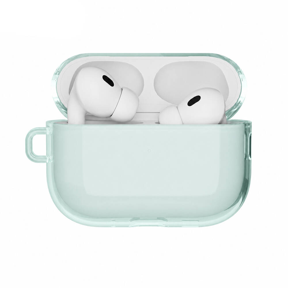 Apple AirPods Pro 3 Kılıf M-Safe Şarj Özellikli Mutural Ice Colour Serisi Silikon Kapak - 25