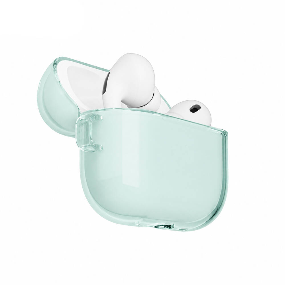 Apple AirPods Pro 3 Kılıf M-Safe Şarj Özellikli Mutural Ice Colour Serisi Silikon Kapak - 28