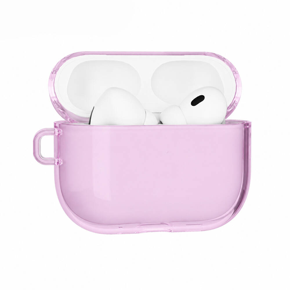 Apple AirPods Pro 3 Kılıf M-Safe Şarj Özellikli Mutural Ice Colour Serisi Silikon Kapak - 13
