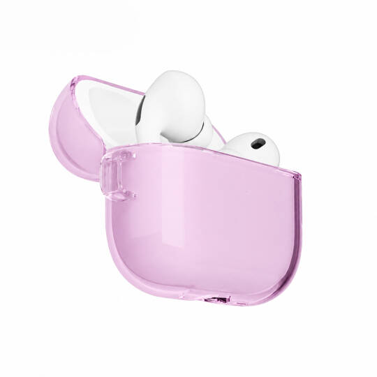 Apple AirPods Pro 3 Kılıf M-Safe Şarj Özellikli Mutural Ice Colour Serisi Silikon Kapak - 17
