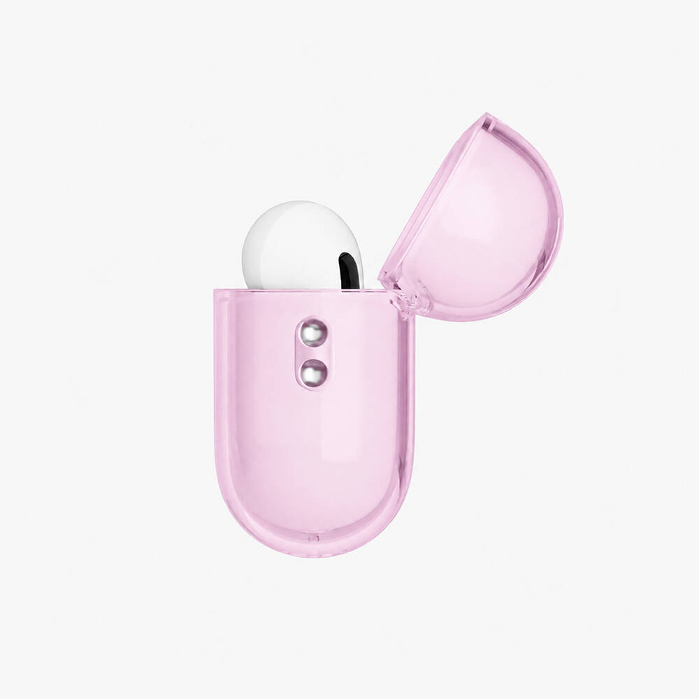 Apple AirPods Pro 3 Kılıf M-Safe Şarj Özellikli Mutural Ice Colour Serisi Silikon Kapak - 18