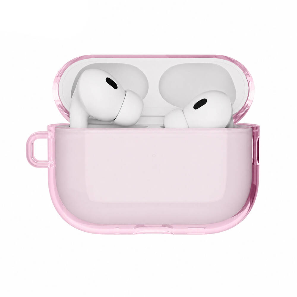 Apple AirPods Pro 3 Kılıf M-Safe Şarj Özellikli Mutural Ice Colour Serisi Silikon Kapak - 1