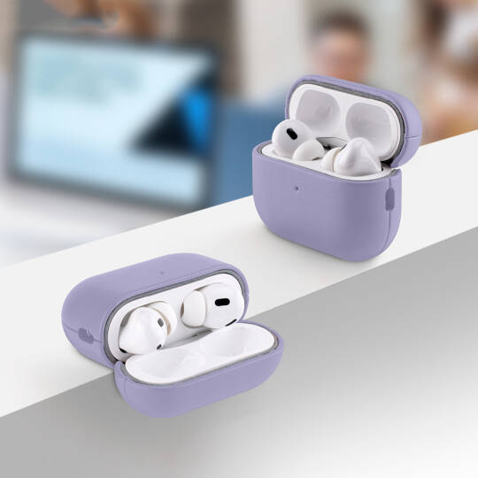 Apple AirPods Pro 3 Kılıf M-Safe Şarj Özellikli Mutural Yahu Serisi Deri Tasarımlı Kapak - 33