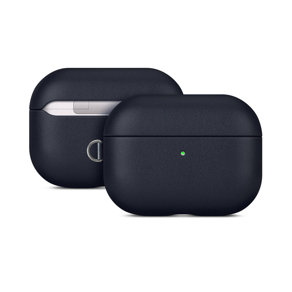 Apple AirPods Pro 3 Kılıf M-Safe Şarj Özellikli Mutural Yahu Serisi Deri Tasarımlı Kapak - 25