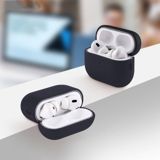 Apple AirPods Pro 3 Kılıf M-Safe Şarj Özellikli Mutural Yahu Serisi Deri Tasarımlı Kapak - 27