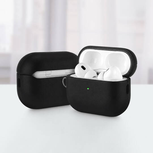 Apple AirPods Pro 3 Kılıf M-Safe Şarj Özellikli Mutural Yahu Serisi Deri Tasarımlı Kapak - 12