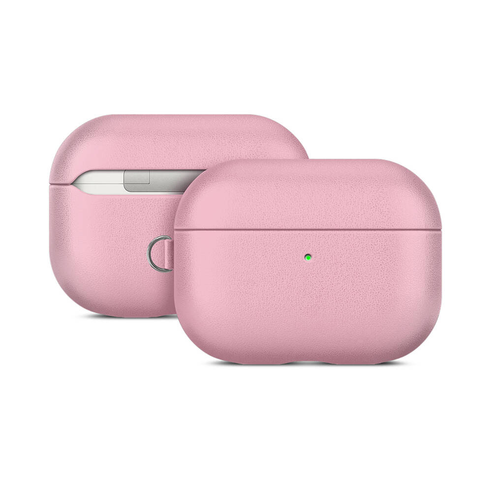 Apple AirPods Pro 3 Kılıf M-Safe Şarj Özellikli Mutural Yahu Serisi Deri Tasarımlı Kapak - 1