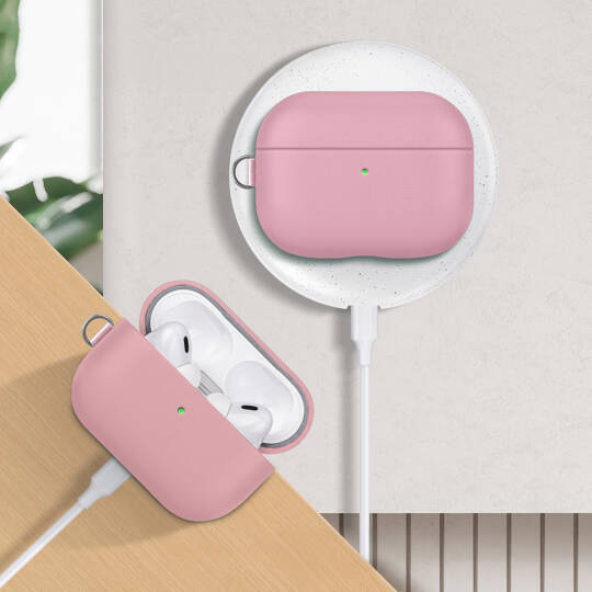 Apple AirPods Pro 3 Kılıf M-Safe Şarj Özellikli Mutural Yahu Serisi Deri Tasarımlı Kapak - 2