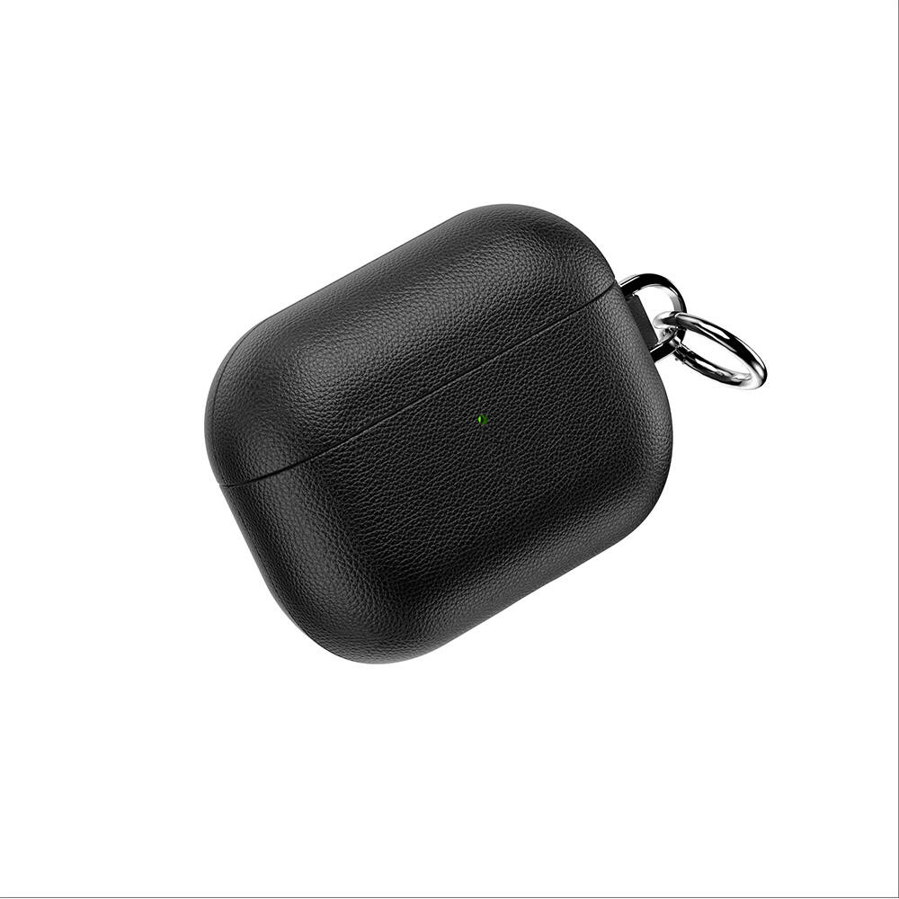 Apple AirPods Pro 3 Wiwu HC-201 Parmak İzi Bırakmayan Deri Kılıf - 6