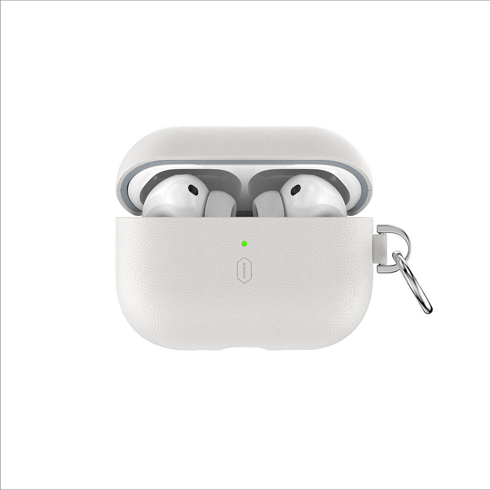 Apple AirPods Pro 3 Wiwu HC-201 Parmak İzi Bırakmayan Deri Kılıf - 2