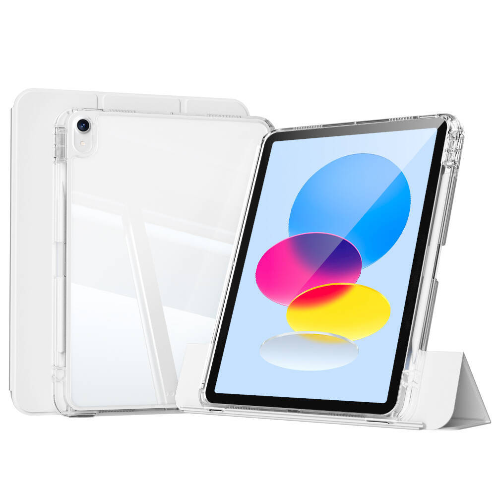 ​Apple iPad 10.9 2022 (10.Nesil) Kılıf Magnetik Ayrılabilen Airbagli Zore Sliding Tablet Kılıfı - 8