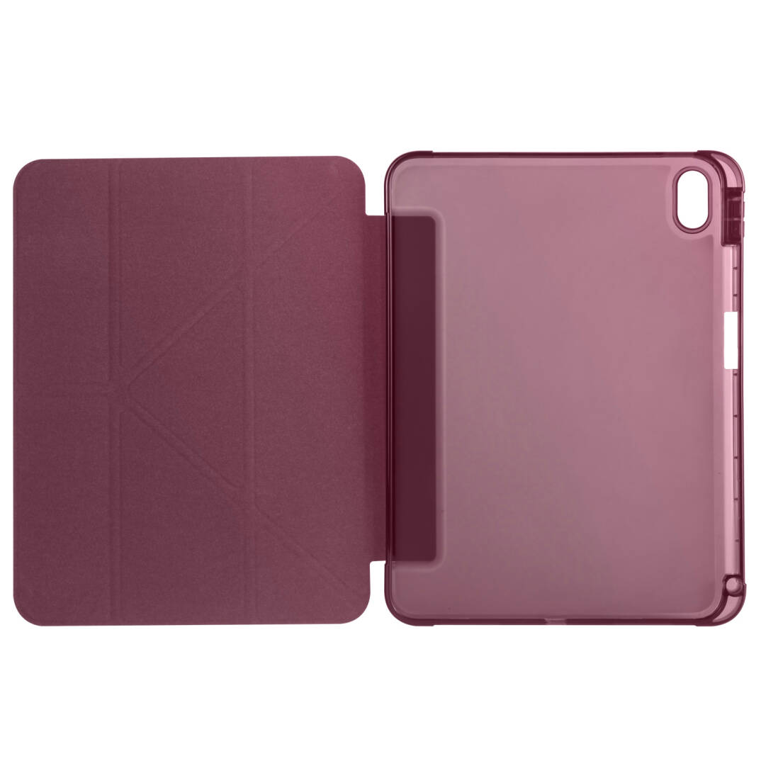 Apple iPad 10.9 2022 (10.Nesil) Kılıf Zore Tri Folding Kalem Bölmeli Standlı Kılıf - 9