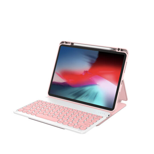 Apple iPad 10.9 2022 (10.Nesil) Wiwu Protective Gizli Kalem Bölmeli Klavyeli Kılıf - 3