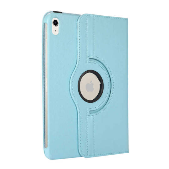 Apple iPad 10.9 2022 (10.Nesil) Zore Dönebilen Standlı Kılıf Mavi