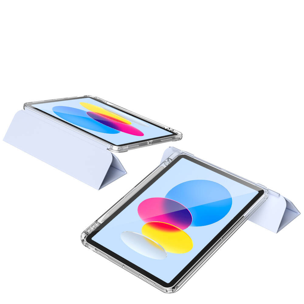 Apple iPad 11.Nesil 2025 Kılıf Magnetik Ayrılabilen Airbagli Zore Sliding Tablet Kılıfı - 4