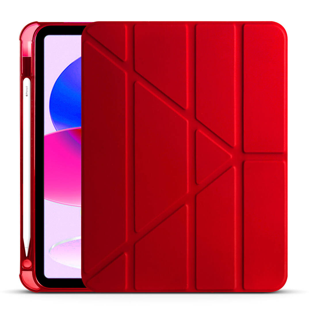 Apple iPad 11.Nesil 2025 Kılıf Zore Tri Folding Kalem Bölmeli Standlı Kılıf - 31