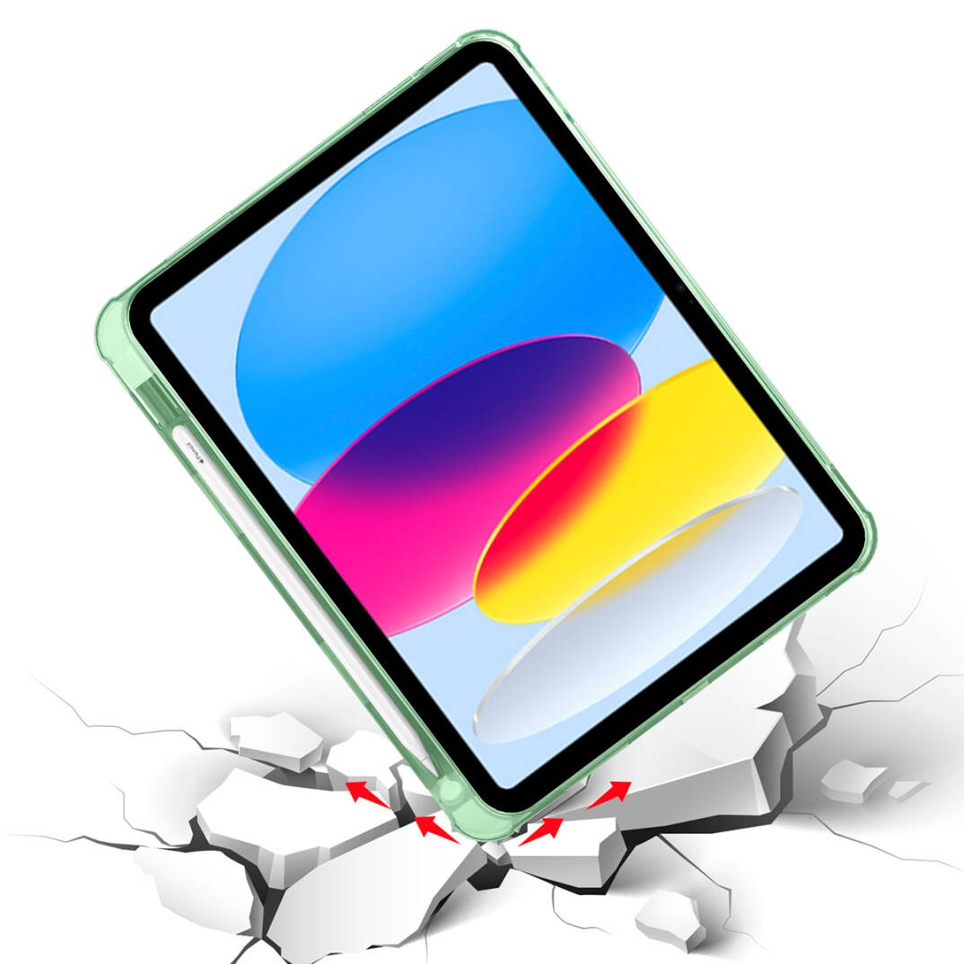 Apple iPad 11.Nesil 2025 Kılıf Zore Tri Folding Kalem Bölmeli Standlı Kılıf - 10