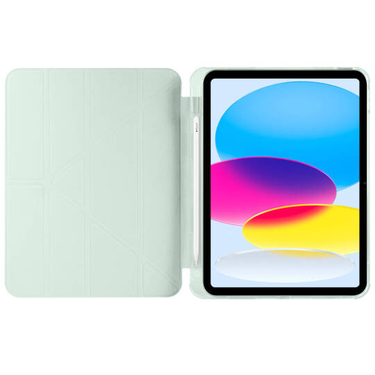 Apple iPad 11.Nesil 2025 Kılıf Zore Tri Folding Kalem Bölmeli Standlı Kılıf - 15