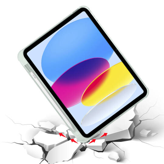 Apple iPad 11.Nesil 2025 Kılıf Zore Tri Folding Kalem Bölmeli Standlı Kılıf - 18