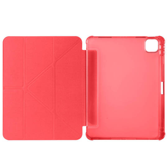 Apple iPad Air 11 2024 Kılıf Zore Tri Folding Kalem Bölmeli Standlı Kılıf - 15
