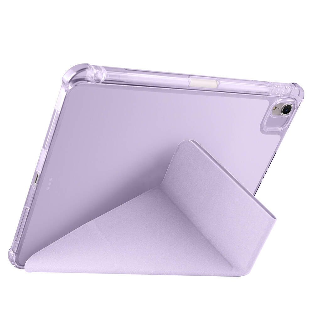 Apple iPad Air 11 2024 Kılıf Zore Tri Folding Kalem Bölmeli Standlı Kılıf - 16