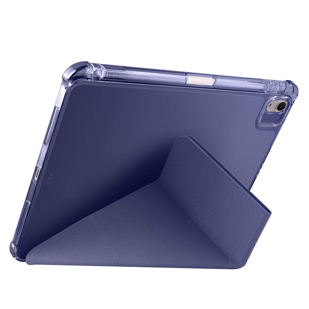 Apple iPad Air 11 2024 Kılıf Zore Tri Folding Kalem Bölmeli Standlı Kılıf - 18