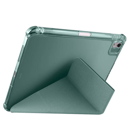 Apple iPad Air 11 2024 Kılıf Zore Tri Folding Kalem Bölmeli Standlı Kılıf - 24